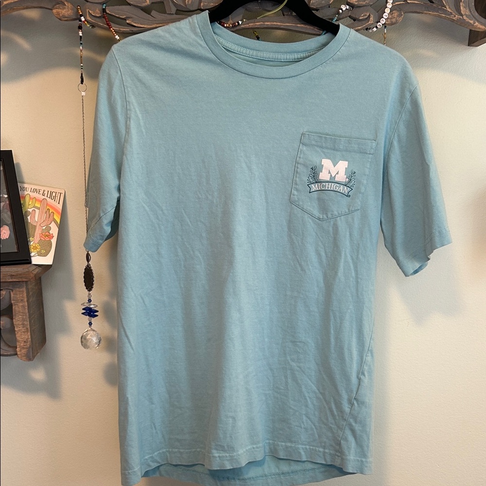 Champion university of Michigan front pocket tee
